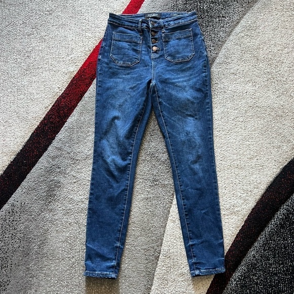 Judy Blue Skinny Fit High Rise Jeans - Picture 1 of 6